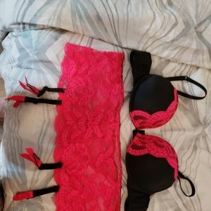 Garter and bra